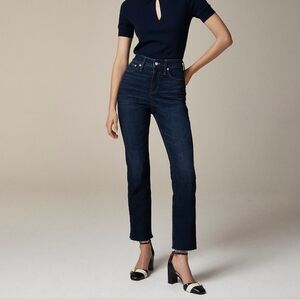 J. Crew Dark Blue Straight Leg Jeans